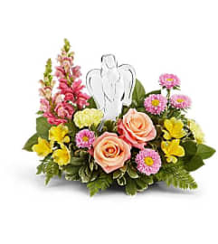 Angel's Embrace Bouquet. An arrangement by Flowers of Jacksonville.