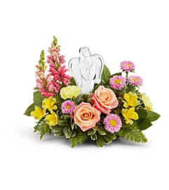 Teleflora's Angel's Embrace Bouquet. An arrangement by Love Floral.