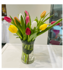 Timeless Terrific Tulips. An arrangement by Flower Buds Florist PEI.