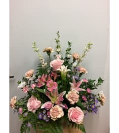 Serenity Arrangement. An arrangement by Roma Flowers and Gifts.