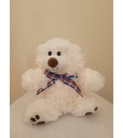 Mocha bear2. An arrangement by Jane's Floral Dreams.