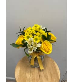 Ginger Yellow. An arrangement by Spring Garden Flowers.