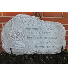 Stepping Stone - Because Someone We Love. An arrangement by Tom Rodgers Flowers.