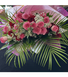 Stunning 36 Rose Bouquet. An arrangement by Roma Flowers and Gifts.