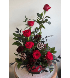 Swept Away in Love. An arrangement by Blossoms On The Trail.