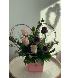 Hearts Mean Love. An arrangement by Blossoms On The Trail.