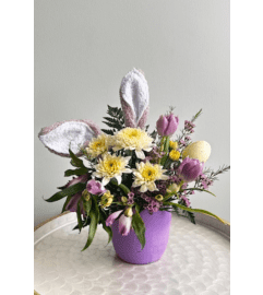 Easter Egg Hunt. An arrangement by Blossoms On The Trail. Easter Egg Hunt. An arrangement by Blossoms On The Trail.