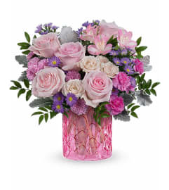 Teleflora's Pink Rhapsody Bouquet. An arrangement by Rocio Flower Shop.