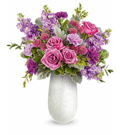 Teleflora's Amelia Bouquet. An arrangement by Rocio Flower Shop.