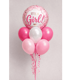 It's A Girl Designers Choice. An arrangement by Cincyfloralnista.