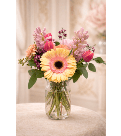 The Hyacinth. An arrangement by Grande Prairie Florist. The Hyacinth. An arrangement by Grande Prairie Florist.
