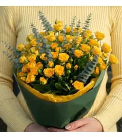 Amber Glow. An arrangement by Sophie's Flowers.