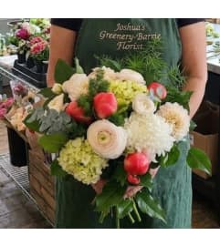 Blushing Peony Garden. An arrangement by Sophie's Flowers.