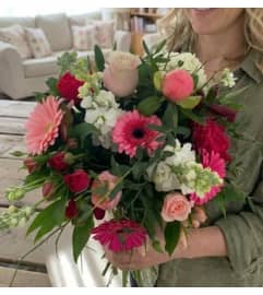 Pink Beauty Bouquet. An arrangement by Sophie's Flowers.