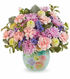 Pretty in Pastels Bouquet. An arrangement by Flowers of Jacksonville.