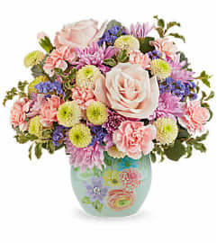 Pretty in Pastels Bouquet. An arrangement by Flowers of Jacksonville. Pretty in Pastels Bouquet. An arrangement by Flowers of Jacksonville.