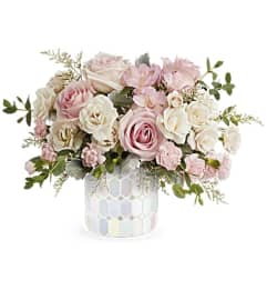 Rosy Skies Bouquet. An arrangement by Flowers of Jacksonville. Rosy Skies Bouquet. An arrangement by Flowers of Jacksonville.