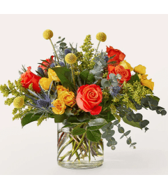 Disco Bouquet. An arrangement by Shalimar Designs.