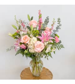Garden Retreat by The Poppy Studio. An arrangement by Orange County Florist.