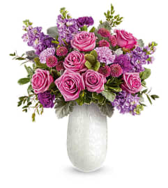 Teleflora's Amelia Bouquet. An arrangement by Marivel's Florist and Gifts. Teleflora's Amelia Bouquet. An arrangement by Marivel's Florist and Gifts.