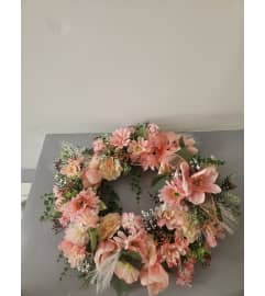 Blush Garden Delight. An arrangement by Yesterday's Florist and Gifts. Blush Garden Delight. An arrangement by Yesterday's Florist and Gifts.