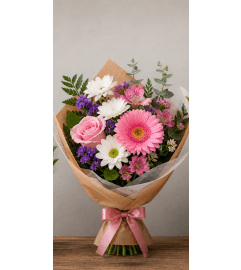 Celebration Presentation Bouquet. An arrangement by Donato's Floral. Celebration Presentation Bouquet. An arrangement by Donato's Floral.