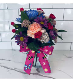 Butterfly Kisses. An arrangement by Brookdale Flowers and Gifts. Butterfly Kisses. An arrangement by Brookdale Flowers and Gifts.
