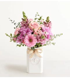 Honey Bee Buzz For Spring. An arrangement by Serrano Flowers.