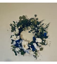 Tranquil Blossom Ring. An arrangement by Yesterday's Florist and Gifts.