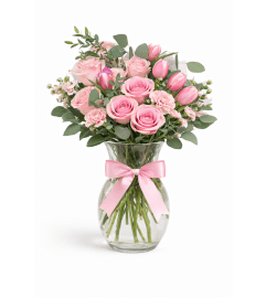 Blush Theory. An arrangement by La Bolsa Rosa.