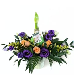 Bloom and Beyond. An arrangement by Goodman's Florist. Bloom and Beyond. An arrangement by Goodman's Florist.