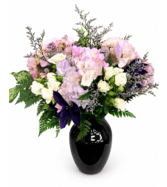 Moonlit Garden Vase. An arrangement by Anderson Flowers.