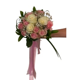 Grad Presentation Bouquet. An arrangement by Loyalist Flowers.