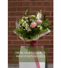 Designer's Choice Presentation Bouquet. An arrangement by In Bloom.