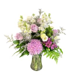 Lavender fields. An arrangement by DMP Flowers and Gifts. Lavender fields. An arrangement by DMP Flowers and Gifts.