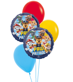 Paw Patrol Classic Balloon Bouquet. An arrangement by Balloon Bouquets Plus.