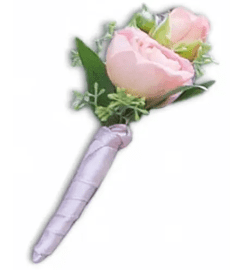 My First Boutonniere. An arrangement by Very's Flowers.