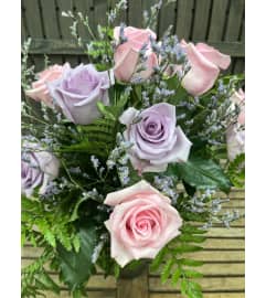 Designer's Choice Roses. An arrangement by Deep Creek Floral.