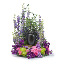 FOREVER CHERISHED MEMORIAL. An arrangement by Fink Flowers Gifts and Flower Delivery. FOREVER CHERISHED MEMORIAL. An arrangement by Fink Flowers Gifts and Flower Delivery.
