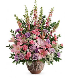 Soft Blush Bouquet. An arrangement by Fendley Florists.