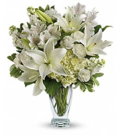 Teleflora's Purest Love Bouquet. An arrangement by Fendley Florists. Teleflora's Purest Love Bouquet. An arrangement by Fendley Florists.