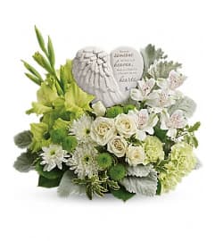 Hearts In Heaven Bouquet. An arrangement by Fendley Florists.