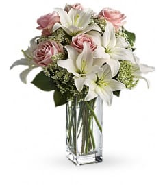 Heavenly and Harmony. An arrangement by Fendley Florists.