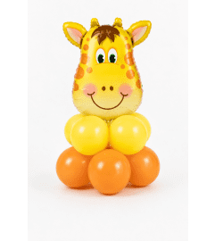 Jolly Giraffe Balloon Super Table Topper. An arrangement by Balloon Bouquets Plus.