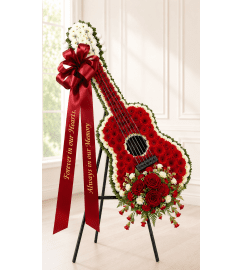 Radiant Melody Guitar Tribute. An arrangement by Floral Lady Design Studio LLC. Radiant Melody Guitar Tribute. An arrangement by Floral Lady Design Studio LLC.