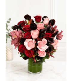 Midnight Romance Bouquet. An arrangement by Floral Lady Design Studio LLC. Midnight Romance Bouquet. An arrangement by Floral Lady Design Studio LLC.
