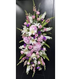 Marivel's white and pink reflections. An arrangement by Marivel's Florist and Gifts. Marivel's white and pink reflections. An arrangement by Marivel's Florist and Gifts.