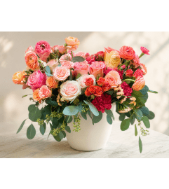 Sunset Glow Bouquet. An arrangement by Floral Lady Design Studio LLC. Sunset Glow Bouquet. An arrangement by Floral Lady Design Studio LLC.