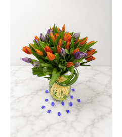 Summer Tulips Special. An arrangement by Brickell Glamour Flowers.