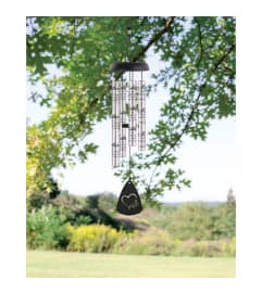 21 MOTHER WIND CHIME. An arrangement by J.D. Ballantine's Flowers and Gifts.